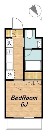アジールコート東大井の物件間取画像